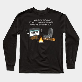 Campfire Tales of Mixtapes Long Sleeve T-Shirt